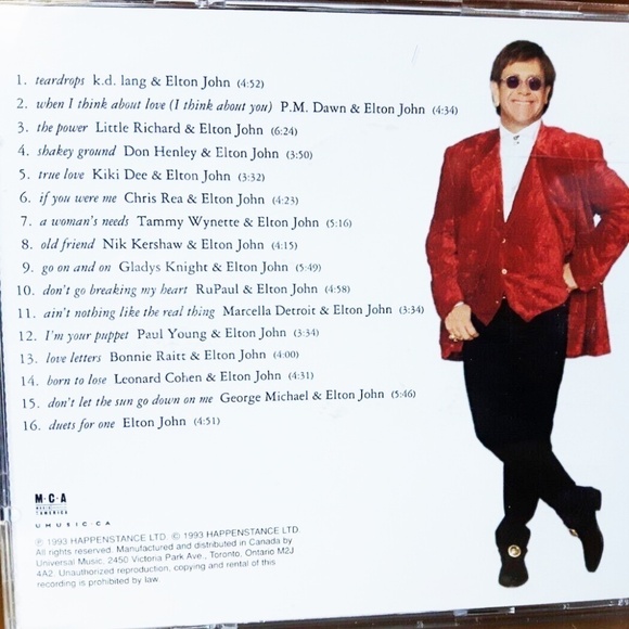 Elton John, 2010, RARE, 3 CD Set, Greatest Hits 1970 - 2002 & Duets, NEW, Sealed - Picture 8 of 8